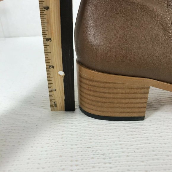 Anthropologie Womens Maia Brown Pull On Boots 8.5 - Picture 10 of 10
